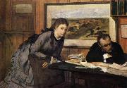 Edgar Degas feel wronged and act rashly oil painting artist